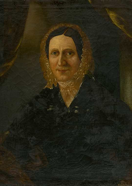 Portrait of a Woman in Black