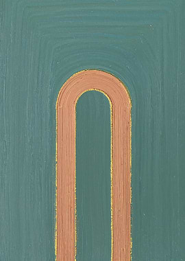 Abstract Archway Painting