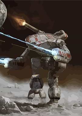 Battletech Game Poster