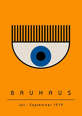 Bauhaus Eye Poster