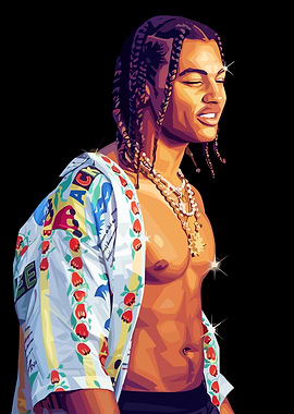 24kGoldn Rapper Digital Art