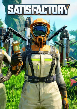 Satisfactory Game Cover Art