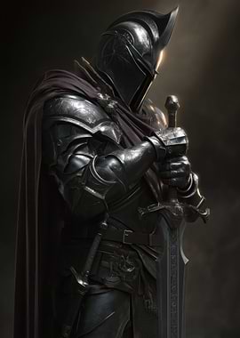 Knight in Dark Armor