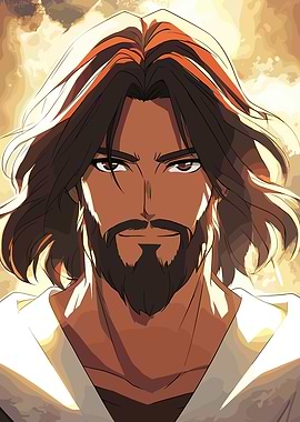Anime Jesus Portrait