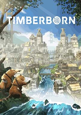 Timberborn Beaver Cityscape