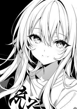 Anime Girl with Long Hair