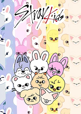 Stray Kids Cute Animal Characters