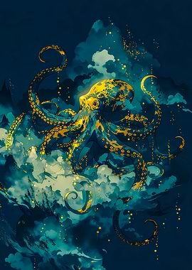 Octopus in Cosmic Clouds