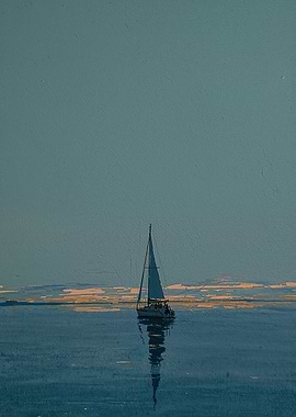 Sailboat on Calm Water