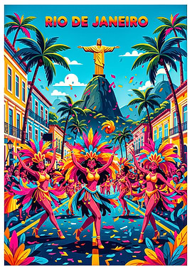 Rio de Janeiro Carnival Celebration