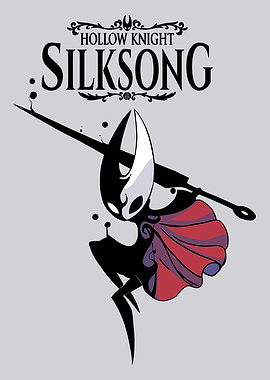 Hollow Knight Silksong Hornet Poster