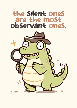 Observant Crocodile Detective