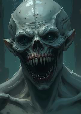 Horror Monster Portrait