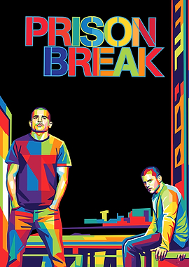Prison Break Pop Art Poster