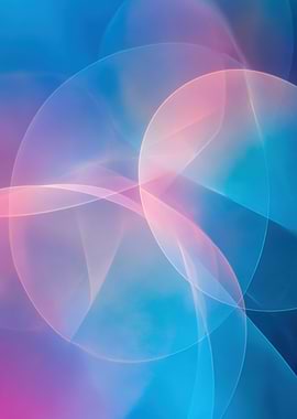 Abstract Swirling Light Forms