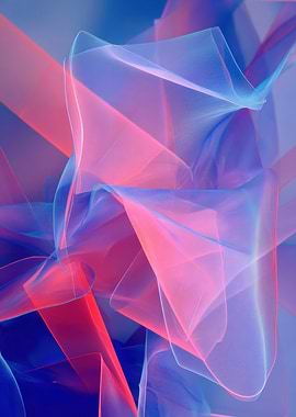 Abstract Swirling Fabric