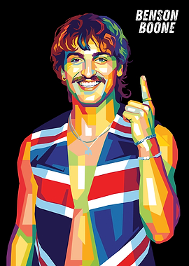 Benson Boone Pop Art Portrait