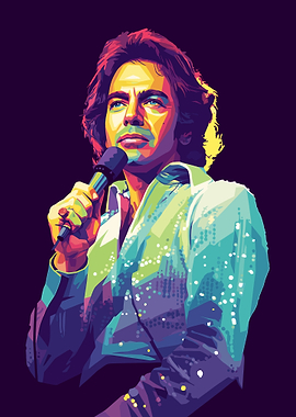 Neil Diamond Pop Art Portrait