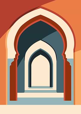 Minimalist Islamic Arch