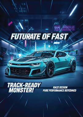 Futurate of Fast Track-Ready Monster Car
