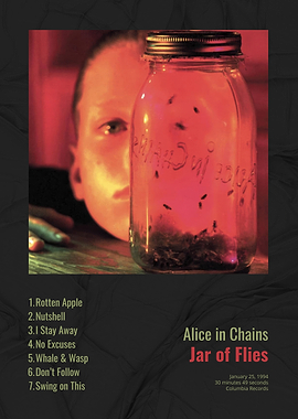 Alice in Chains Jar of Flies Album Art
