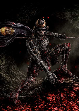 Undead Samurai Warrior