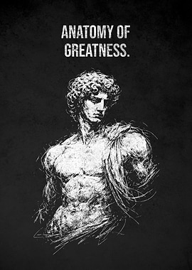 Anatomy of Greatness Sculpture