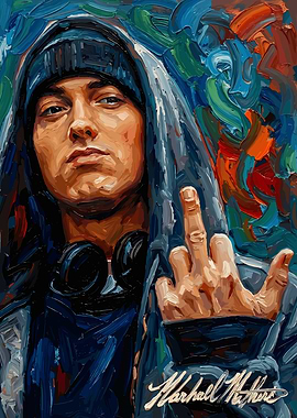 Eminem Painting art