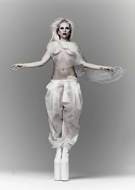 Lady Gaga in avant-garde fashion