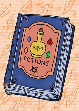 Magic Potions Book