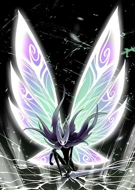 The Knight with Butterfly Wings