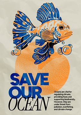 Save Our Ocean Poster