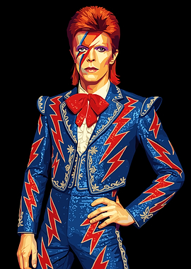 David Bowie as Ziggy Stardust
