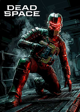 Dead Space Video Game Poster