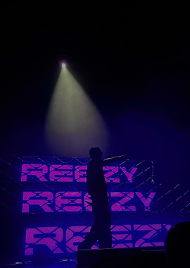 Rapper Performing on Stage