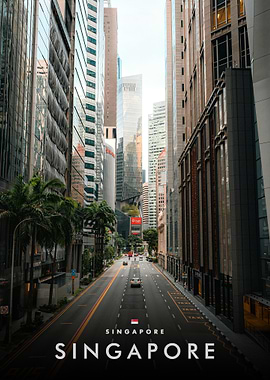 Singapore City Street View