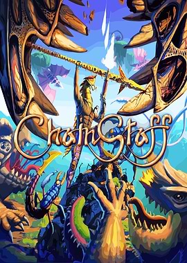 Chain Staff Game Art