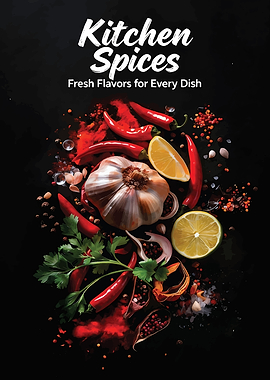 Kitchen Spices with Fresh Flavors