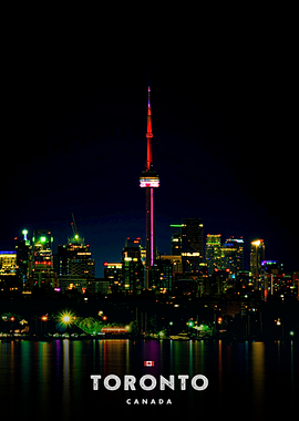 Toronto Skyline at Night