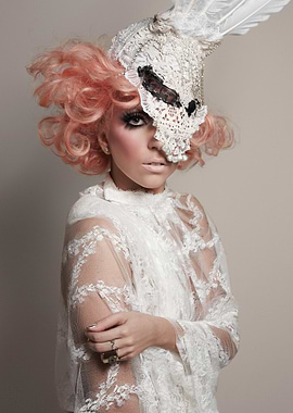 Avant-garde Fashion Portrait