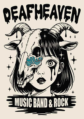 Deafheaven Music Band Rock Art