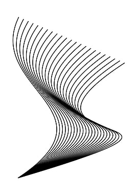Abstract Swirling Lines