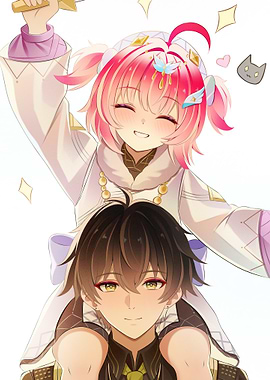 Aemeath and Rover (male) Wuthering Waves