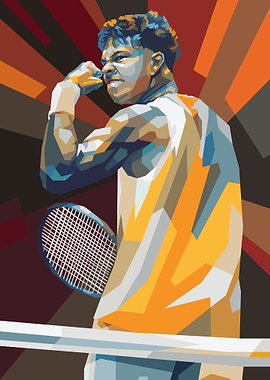 Ben Shelton Celebrating Victory