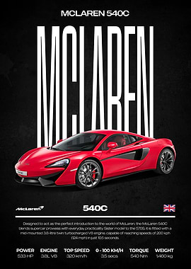McLaren 540C Sports Car