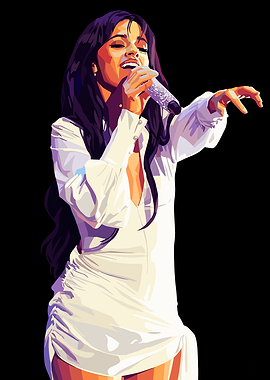 Camila Cabello Singing on Stage