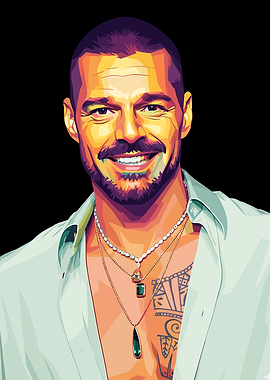 Pop Art of Ricky Martin