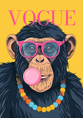 Chimpanzee Vogue Cover
