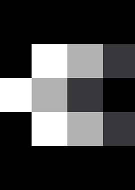 Monochromatic Buffalo Plaid Pattern