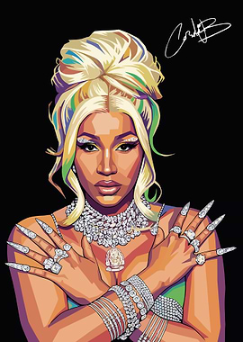 Cardi B Portrait